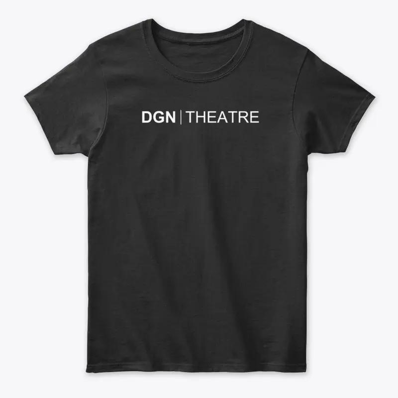 DGN Theatre tee (white logo)