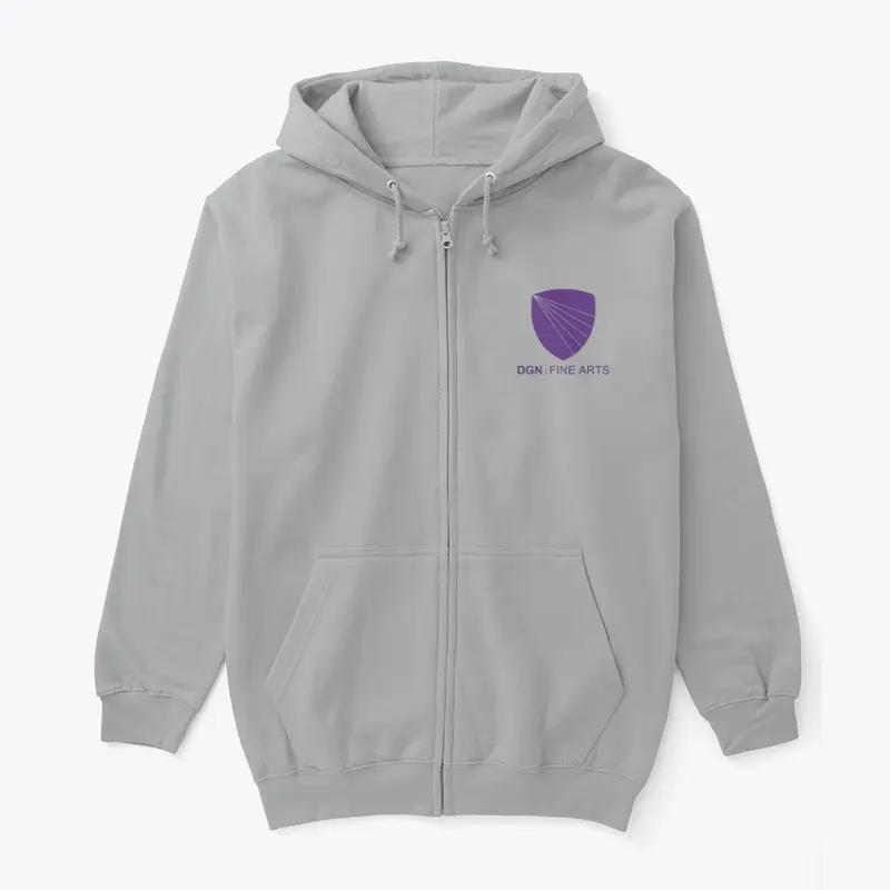 DGN Fine Arts Zip Hoodie