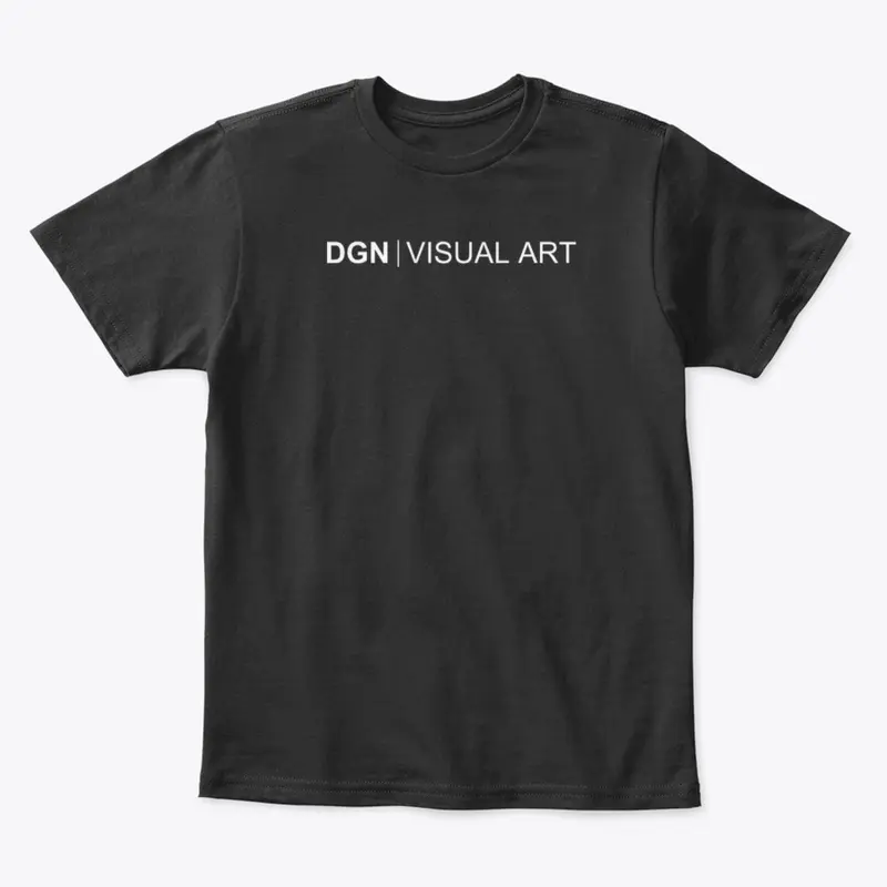 DGN Visual Art tee (white logo)