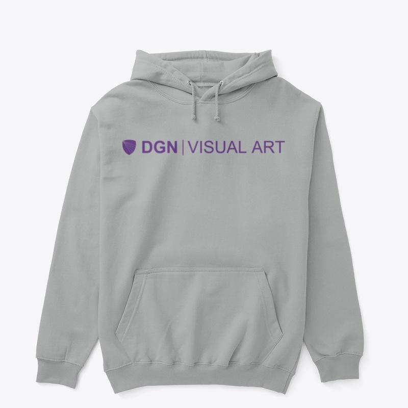 DGN Visual Art Hoodie (purple logo)