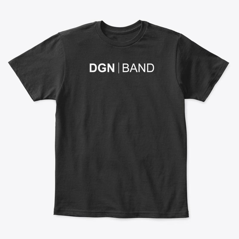 DGN Band Tee (White Logo)