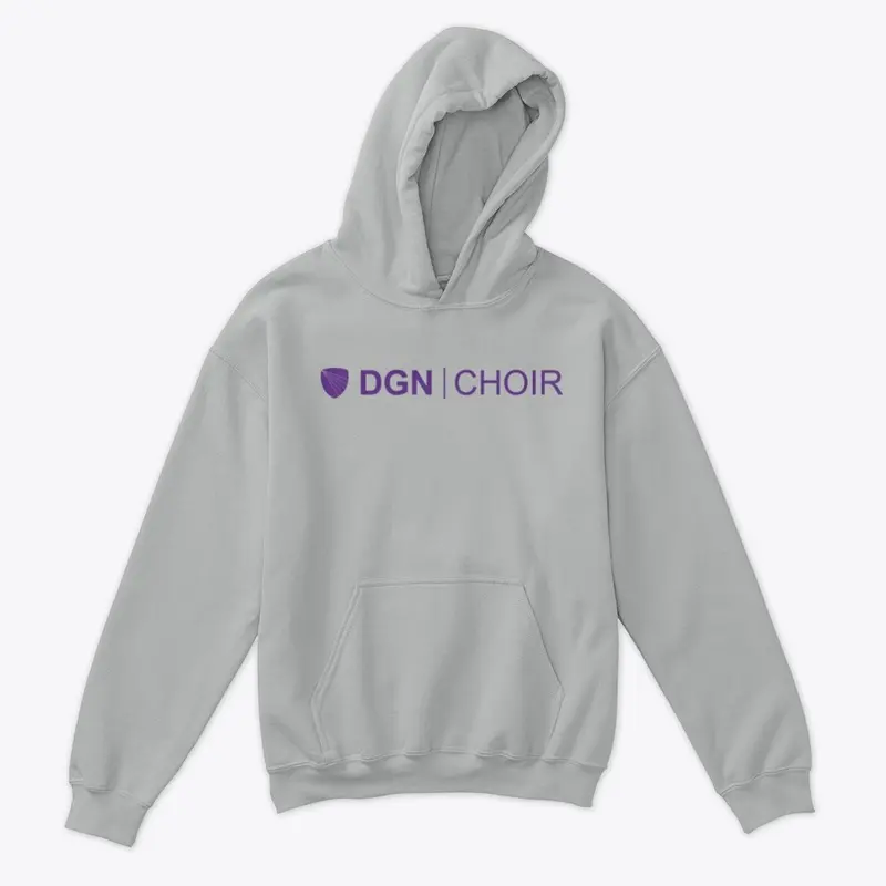 DGN Choir Hoodie (purple logo)