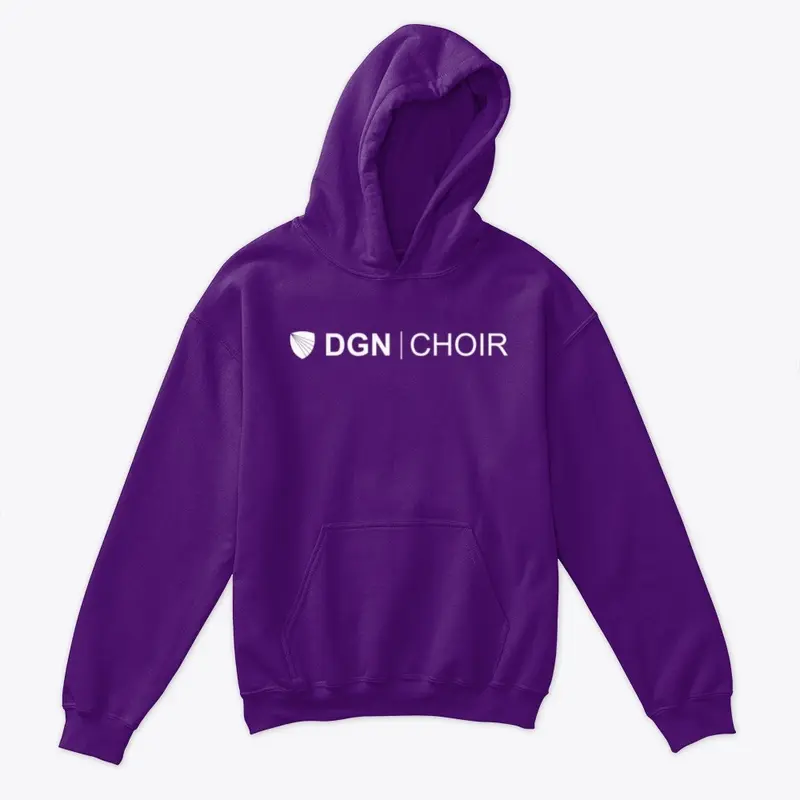 DGN Choir Hoodie (white logo)