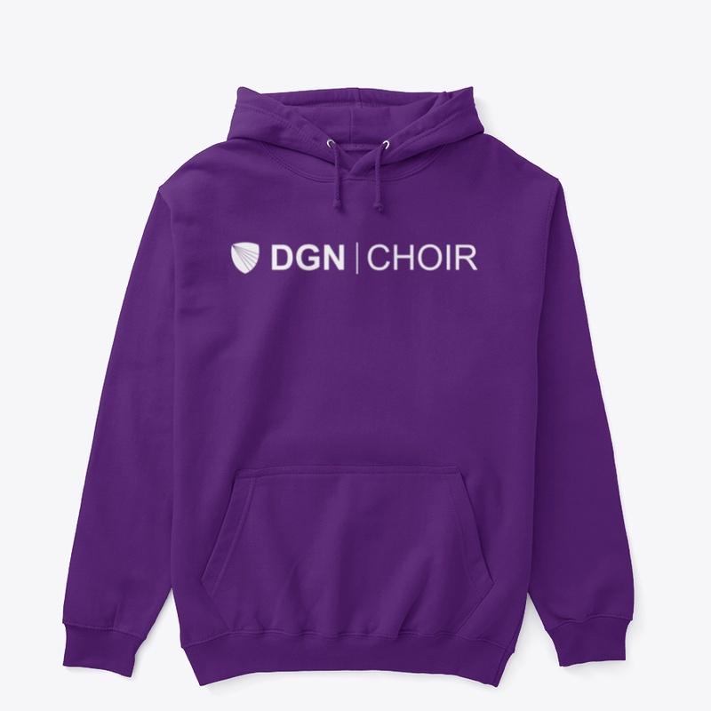 DGN Choir Hoodie (white logo)