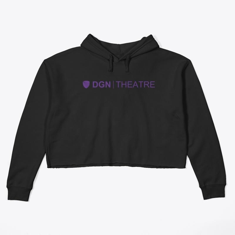 DGN Theatre Hoodie (purple logo) 