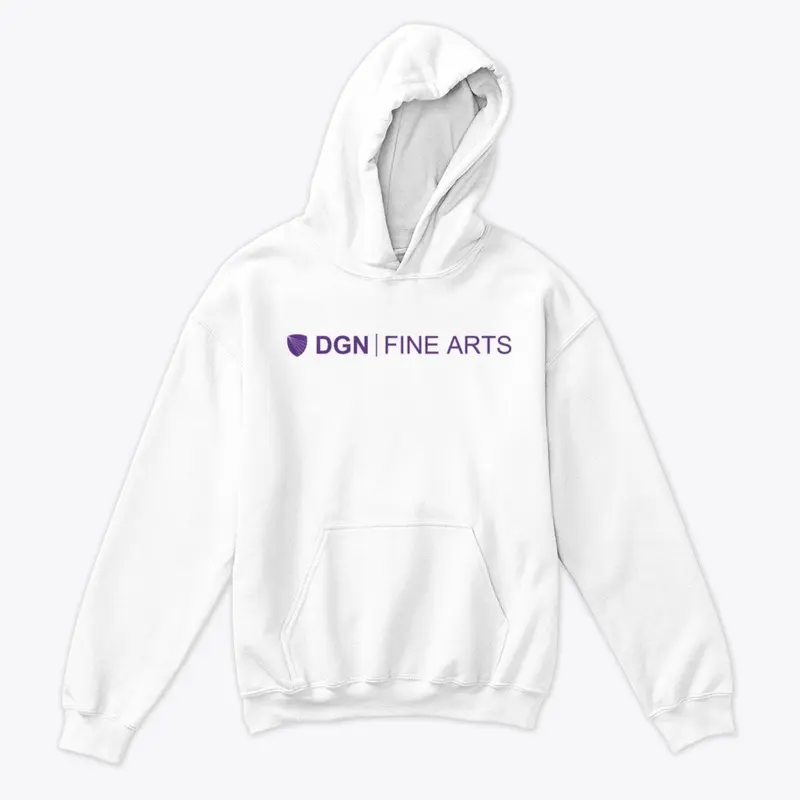 DGN Fine Arts Hoodie (purple logo)