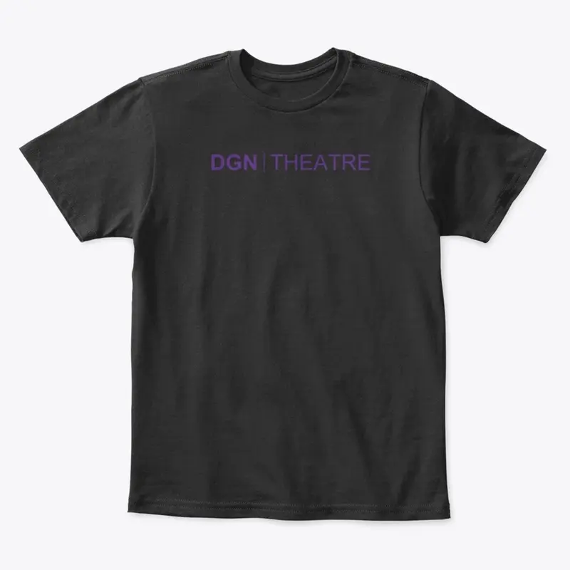 DGN Theatre tee (purple logo)