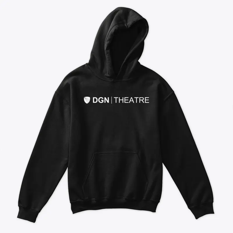 DGN Theatre Hoodie (white logo)