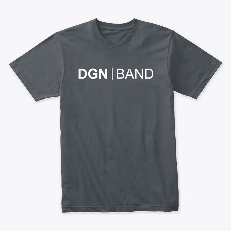 DGN Band Tee (White Logo)