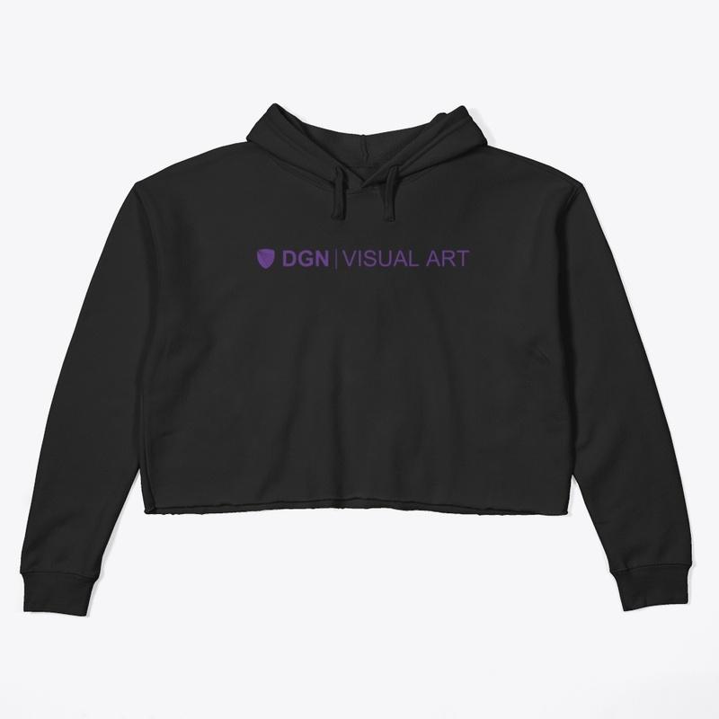 DGN Visual Art Hoodie (purple logo)