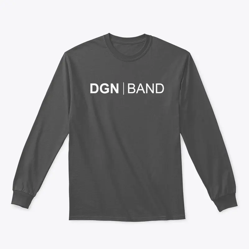 DGN Band Tee (White Logo)